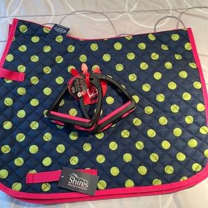 Shires all purpose saddle pad and Compositi irons